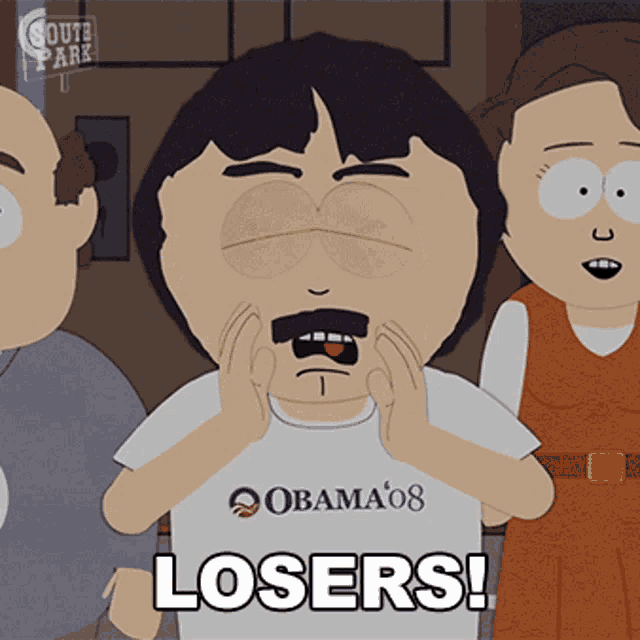 Losers Randy Marsh GIF - Losers Randy Marsh South Park GIFs