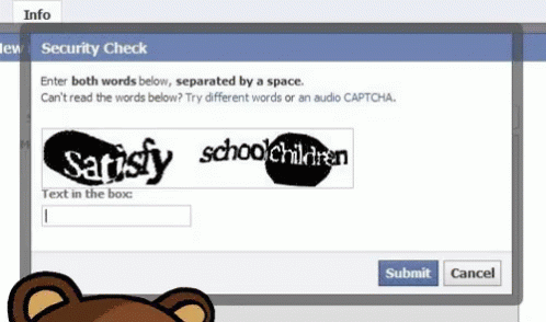 Creepy Facebook Security Check GIF - Pedo Pedobear Satisfy GIFs