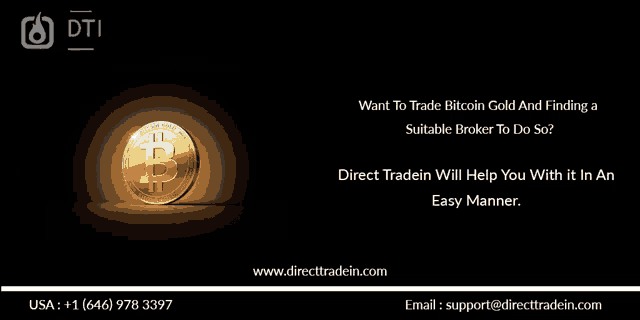 an advertisement for direct tradein shows a gold coin