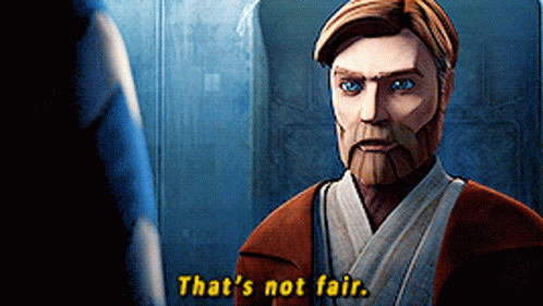 Star Wars Obi Wan Kenobi GIF - Star Wars Obi Wan Kenobi Thats Not Fair GIFs