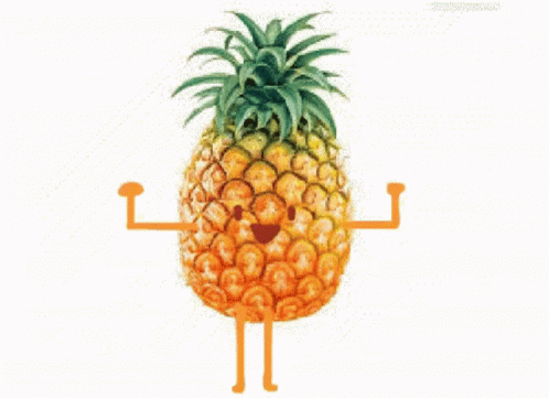 Pineapple Smiling GIF - Pineapple Smiling Happy GIFs