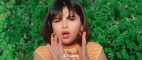 Drama Queen Selena Gomez GIF - Drama Queen Selena Gomez Bush GIFs