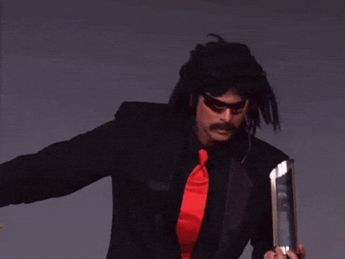 Dr Disrespect One Step Back GIF - Dr Disrespect One Step Back Two Steps Forward GIFs