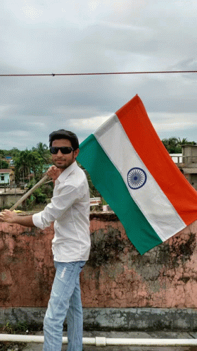 Independent Day Raja Acharjee Official GIF - Independent Day Raja Acharjee Official Actor GIFs