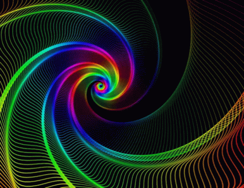 Swirl Spiral GIF - Swirl Spiral Rainbow GIFs