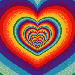 Love Heart GIF - Love Heart Colors GIFs