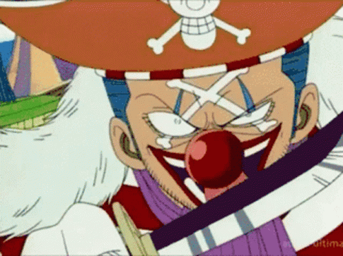 One Piece Buggy GIF