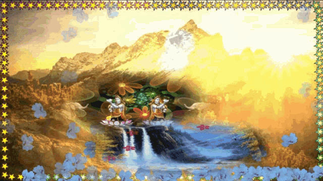 Lord Shiva Mountains GIF - Lord Shiva Mountains Flower GIFs