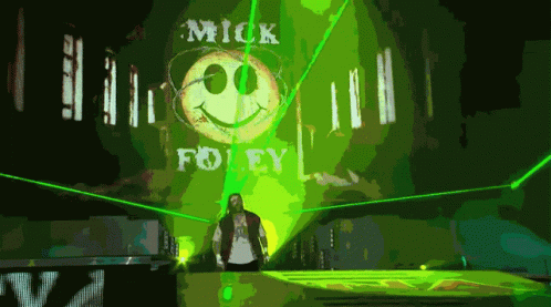 Mick Foley Entrance GIF - Mick Foley Entrance Tna GIFs