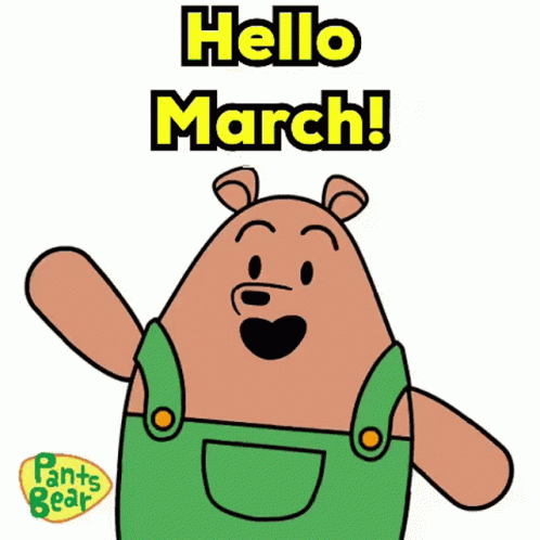 March Happy GIF - March Happy 1st GIFs