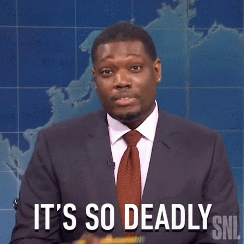 Its So Deadly Saturday Night Live GIF - Its So Deadly Saturday Night Live Weekend Update GIFs