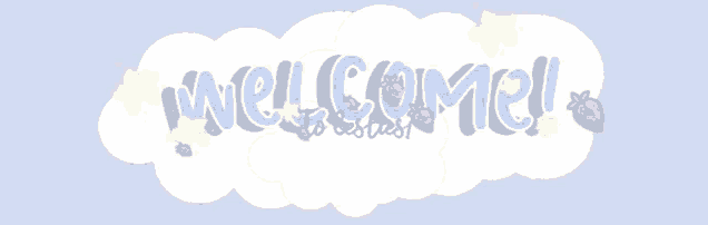 a sign that says welcome to besties with strawberries on it
