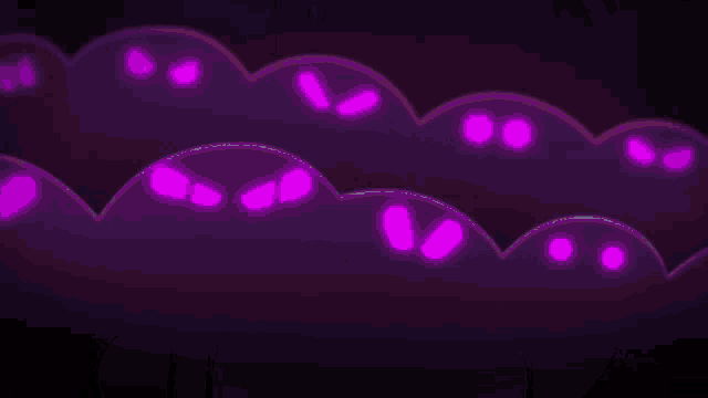 a cartoon character with an angry face and a glowing hand