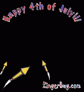 a picture of fireworks that says happy 4th of july on it