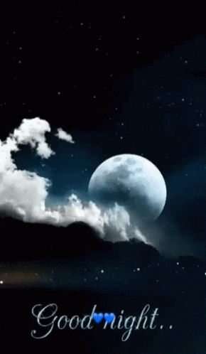 Good Night Moon GIF - Good Night Moon Sweet Dreams GIFs