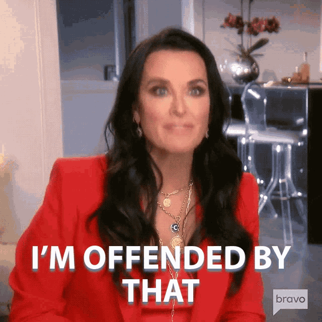 Im Offended By That Kyle Richards GIF - Im Offended By That Kyle Richards Real Housewives Of Beverly Hills GIFs