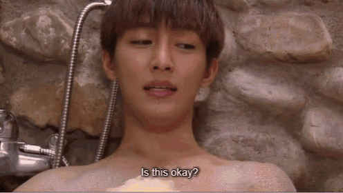 Just You Shower Scene GIF - Korean Show Kpop GIFs
