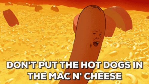 Hot Dogs Mac N Cheese GIF - Hot Dogs Mac N Cheese Hotmeltedcheese GIFs