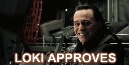 Loki Approved Tom Hiddleston GIF - Loki Approved Tom Hiddleston Loki GIFs