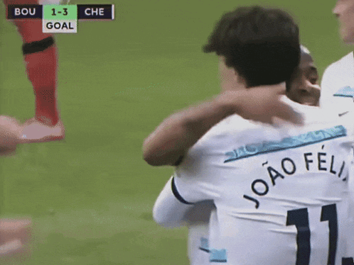 a soccer player with the name joao felix on his back