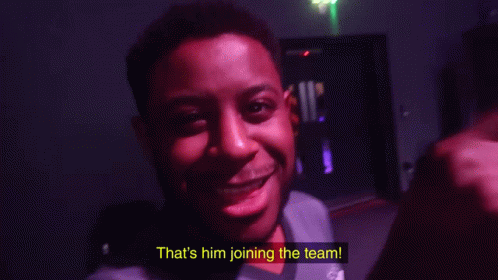 Thats Him Joining The Team Join The Team GIF - Thats Him Joining The Team Join The Team Join GIFs