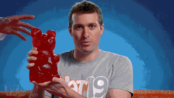 3 GIF - Gummy Bear Scientist Experiment GIFs