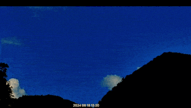 a picture of a cloudy sky with the words " lahko noc " on the bottom