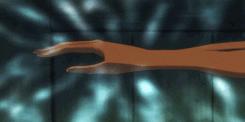 a close up of a person 's hand holding a sword