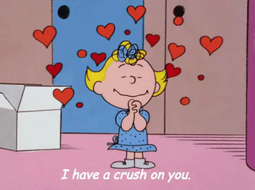 I Have A Crush On You. GIF - Crush On You I Have A Crush On You Peanuts GIFs