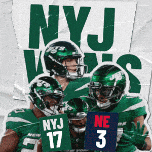 New England Patriots (3) Vs. New York Jets (17) Post Game GIF - Nfl National Football League Football League GIFs