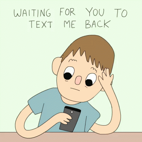 Waiting For The Text Back GIF - Waiting Text Back Patient GIFs