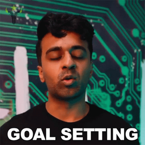 Goal Setting Harsha GIF