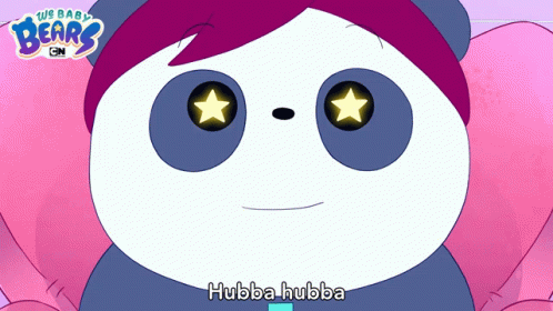 Hubba Hubba Panda GIF - Hubba Hubba Panda We Baby Bears GIFs