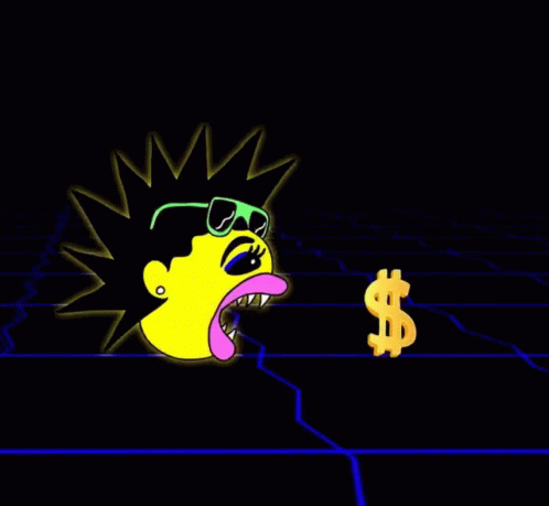 Ms Pac Man Getting Money GIF - Ms Pac Man Getting Money Gobbling GIFs