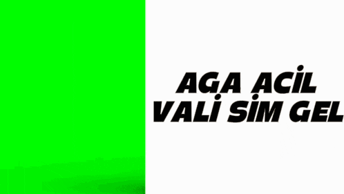 a cartoon of santa claus is holding a sign that says aga acil vali sim gel