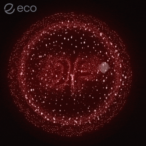 a red circle with the word eco on the bottom right