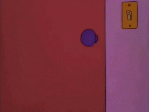 Lisa Simpson Doorway GIF - Lisa Simpson Doorway Happy GIFs