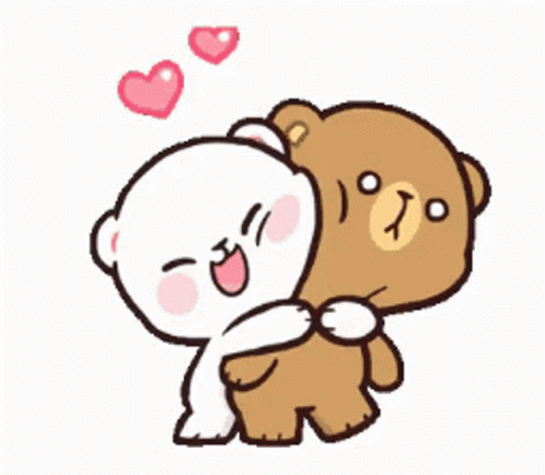 Heart Milk And Mocha Bear GIF - Heart Milk And Mocha Bear Hugging GIFs