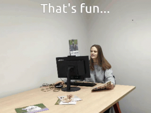 The Office Files Thats Fun GIF - The Office Files Thats Fun Chloe Pope GIFs