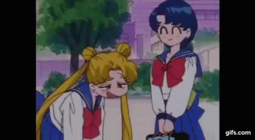 Sailor Mercury Usagi GIF - Sailor Mercury Usagi Ami GIFs