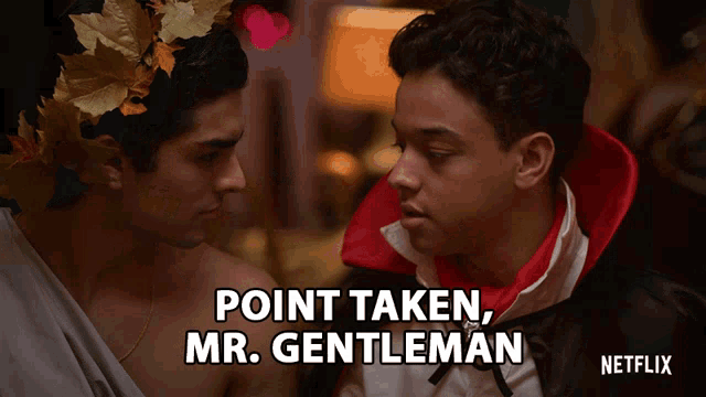Point Taken Gentleman GIF - Point Taken Gentleman No Worry GIFs
