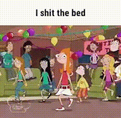I Shit The Bed Phineas And Ferb GIF - I Shit The Bed Phineas And Ferb Candace GIFs
