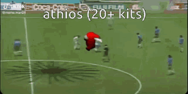 athios ( 20+ kits ) is written on the bottom of a video