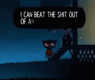 Night In The Woods I Can Beat GIF - Night In The Woods I Can Beat The Shit Out GIFs