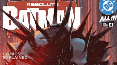 a comic book called absolute batman all in 4