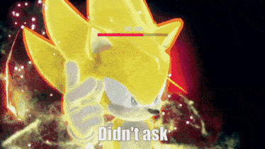 Didn'T Ask Sonic GIF - Didn'T Ask Sonic Sonic Fronters GIFs