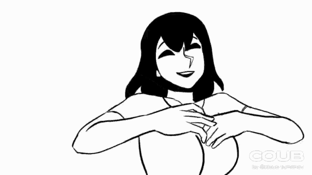 a black and white drawing of a woman taking off her shirt