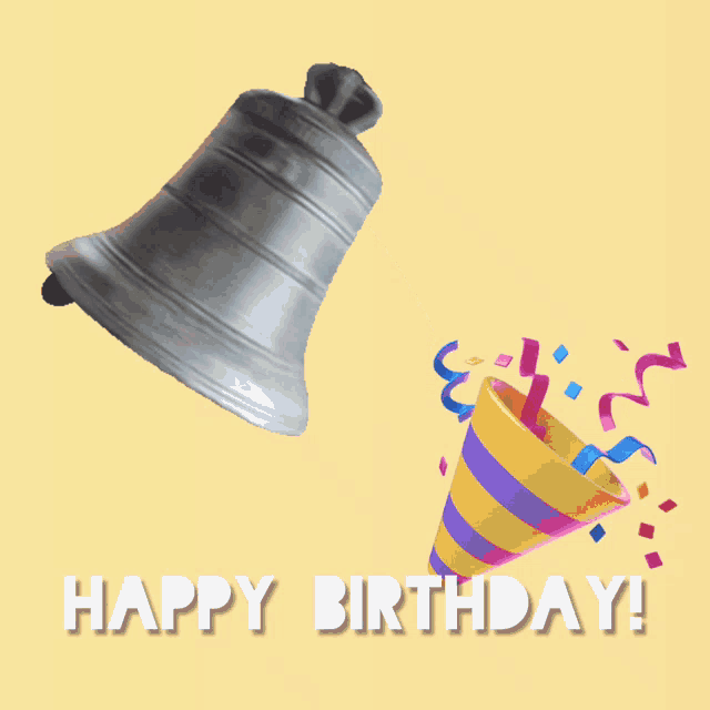 Bell Birthday GIF - Bell Birthday Happybirthday GIFs