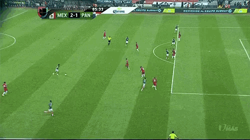 a soccer game is underway and the score is 2-1