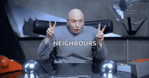 Dr Evil Air Quotes GIF - Dr Evil Air Quotes Neighbours GIFs